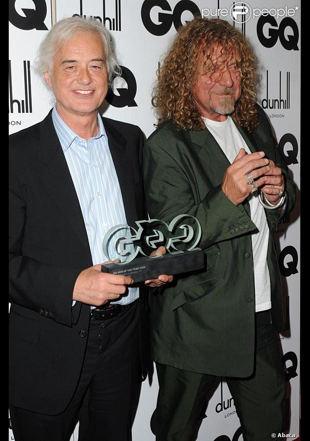 Jimmy Page et Robert Plant