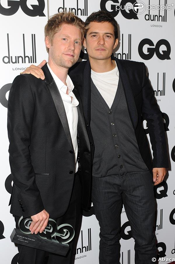 Christopher Bailey et Orlando Bloom