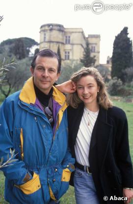 Roland Giraud et sa fille Géraldine