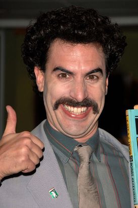 Sacha Baron Cohen dans Borat