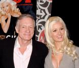 Hugh Hefner avec Holly Madison 