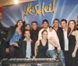 Lysa Ansaldi et la troupe du Roi Soleil
