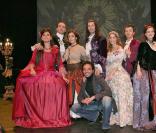 Lysa Ansaldi et la troupe du Roi Soleil