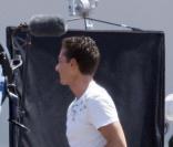 Shia LaBeouf sur le tournage de Transformers 2