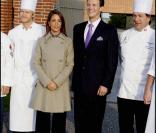 Marie et Joachim de Danemark ont eu droit à un bon, très bon repas