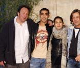 CHristophe Douchand, Mhamed Arezki, Elodie Yung et Luc Thuillier des Bleus, premiers pas dans la police