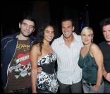 Christophe Pinna, Pascal, Pierre, Cynthia et Elfy