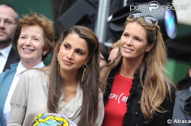 Rania de Jordanie et Elle Macpherson