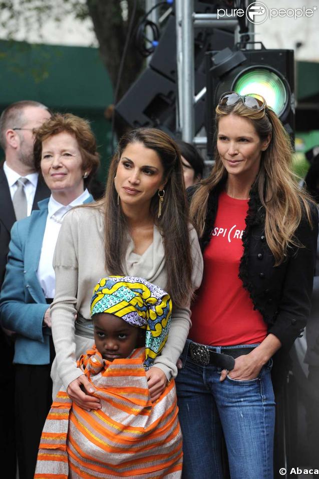 Rania de Jordanie et Elle Macpherson