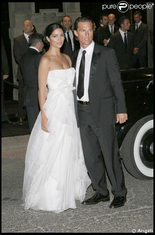 Camila Alves et Matthew McConaughey