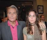 Anouchka et son père Alain Delon
