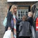 PHOTOS : Natascha McElhone 'Californication' s'occupe de ses petits en attendant bébé...