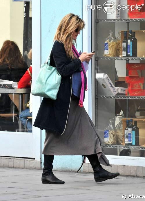 Natascha McElhone à Londres, le 2/10/08