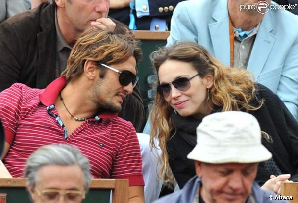 Claire Keim et Bixente Lizarazu