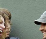 Claire Keim et Bixente Lizarazu