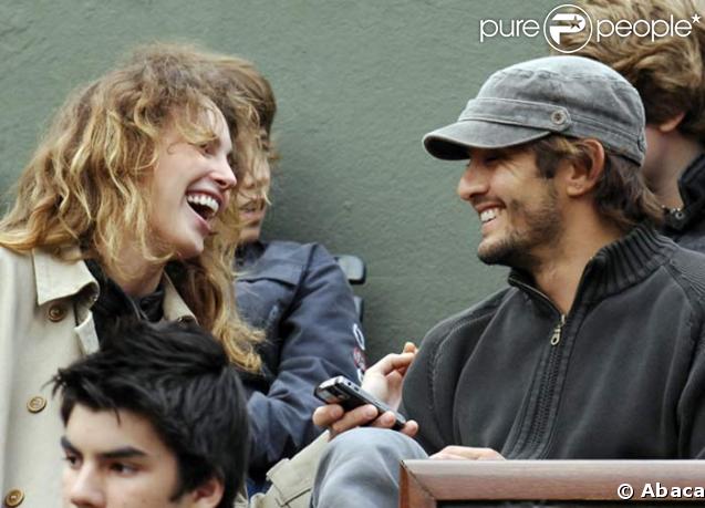 Claire Keim et Bixente Lizarazu