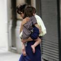 REPORTAGE PHOTOS : Katie Holmes se fait super belle et glamour pour... papa et maman !
