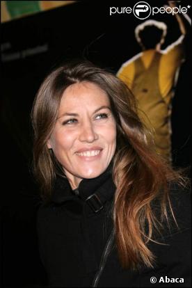 Mathilde Seigner à l'avant-première de Coluche, le 6/10/08