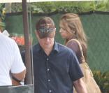 Matt Damon, sortie en famille au restaurant