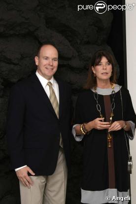 Caroline de Monaco et Albert de Monaco