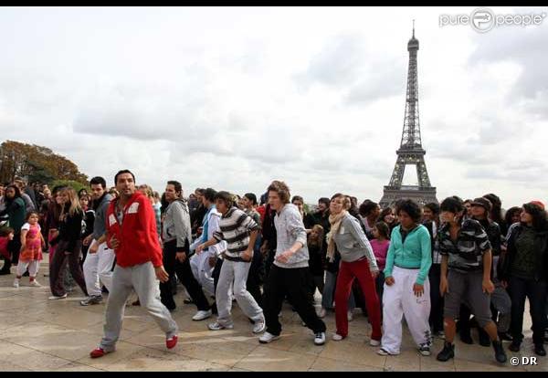 La Star Academy sur la place du Trocadero