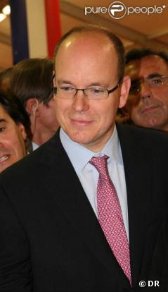 Le Prince Albert à la 78e foire de la truffe à Alba, Italie, le 10/10/08