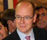 Le Prince Albert à la 78e foire de la truffe à Alba, Italie, le 10/10/08