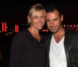 Nicolas et Nathalie Deuil à la soirée des 30 ans de Diesel, le 11/10/08