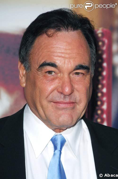 Oliver Stone à la première de W, à New York, le 14/10/08