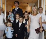 Marie-Chantal et Pavlos et tous leurs enfants