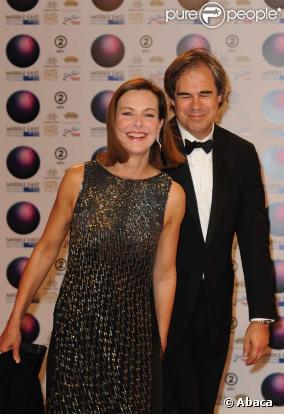Carole Bouquet et Claudio Costamagna