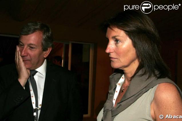 Richard et Cécilia Attias, à Petra, en juin 2008