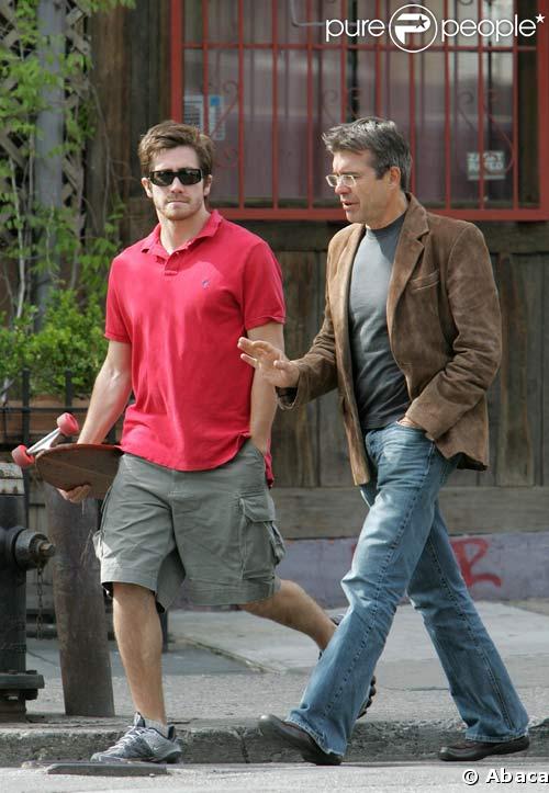Jake Gyllenhaal et son père Stephen