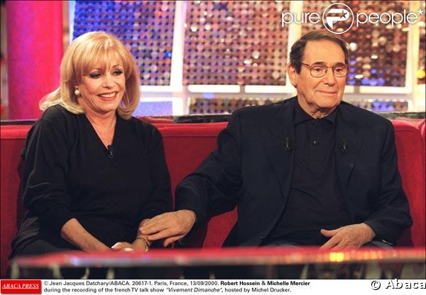 Michele Mercier La Marquise des Anges avec Robert Hossein en 2000