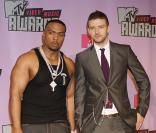 Timbaland (à gauche) et Justin Timberlake.
