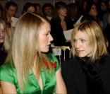 Gwyneth Paltrow et Madonna au defile Jen-Paul Gaultier en 2000
