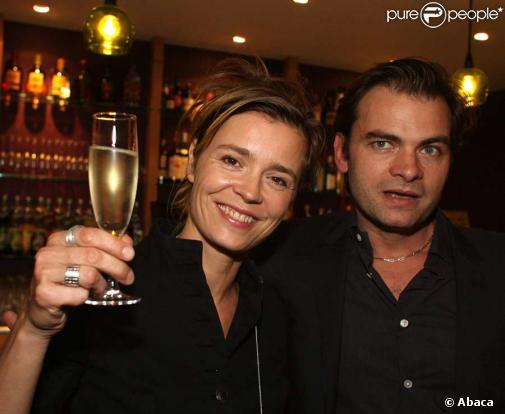 Clovis Cornillac et sa femme Caroline Proust