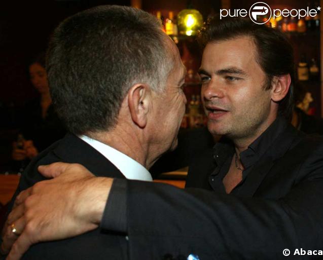 Clovis Cornillac et Jean-Michel Aulas