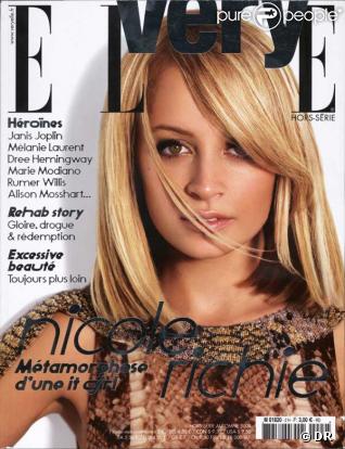 Nicole Richie pose pour Very Elle