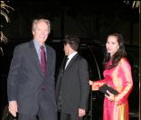 Clint Eastwood et sa femme Dina Ruiz