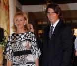 Rafael Nadal et sa maman à la cérémonie de remise des prix du Prince des Asturies, le 24/10/08