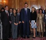 Letizia et Felipe d'Espagne à la cérémonie de remise des prix du Prince des Asturies, le 24/10/08