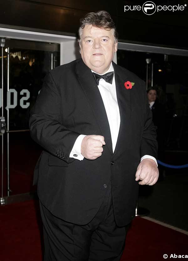Robbie Coltrane à la première mondiale de James Bond Quantum of Solace !