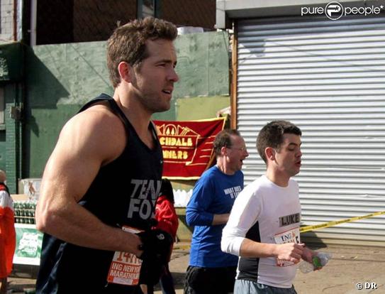 Ryan Reynolds en plein effort