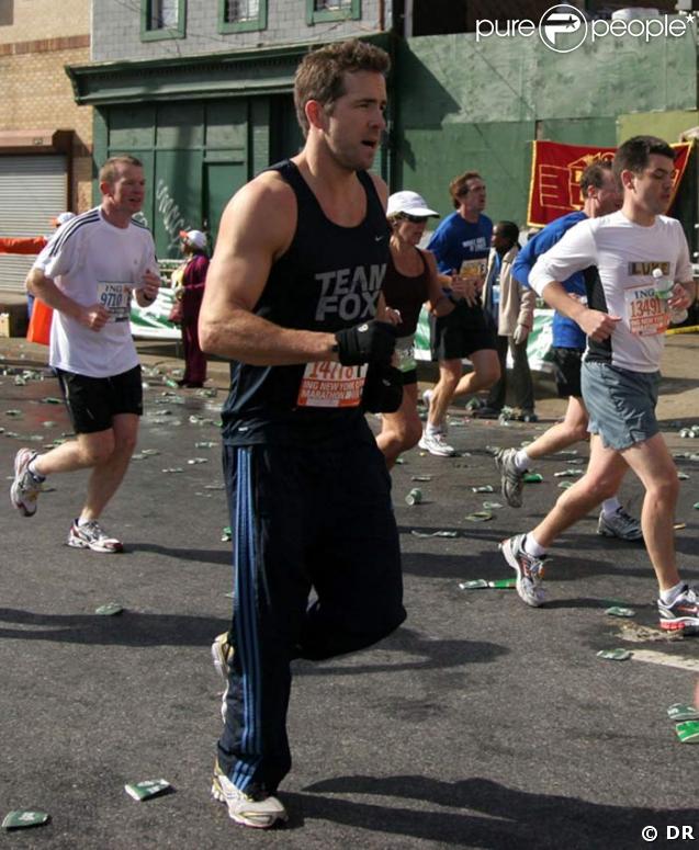 Ryan Reynolds en plein effort