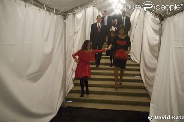 Barack Obama dans l'intimité du soir de son élection à la présidence américaine