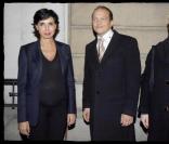 Rachida Dati inaugure la plaque Edgar Faure