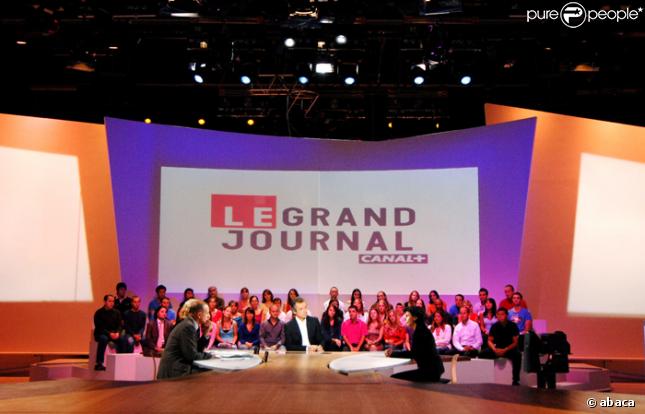 Le plateau du Grand Journal