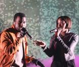 Kanye West sur scène avec Estelle
