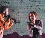 Kanye West sur scène avec Estelle